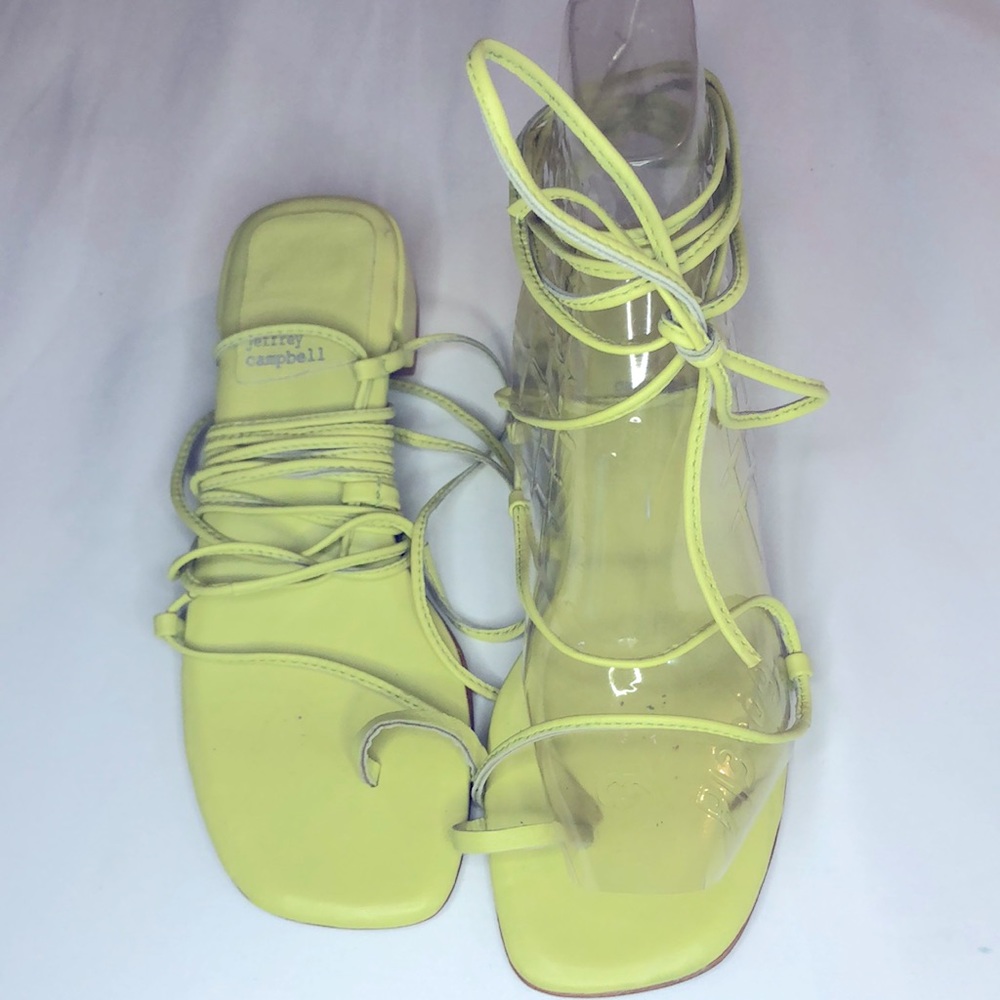 Jeffrey Campbell Agate Sandal Size 8